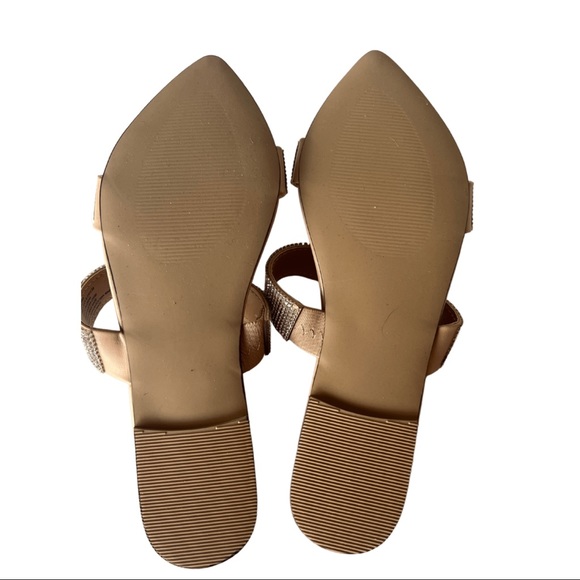 SZ 8.5 BRAND NEW SANDLES WITH CRYSTAL - Picture 6 of 13